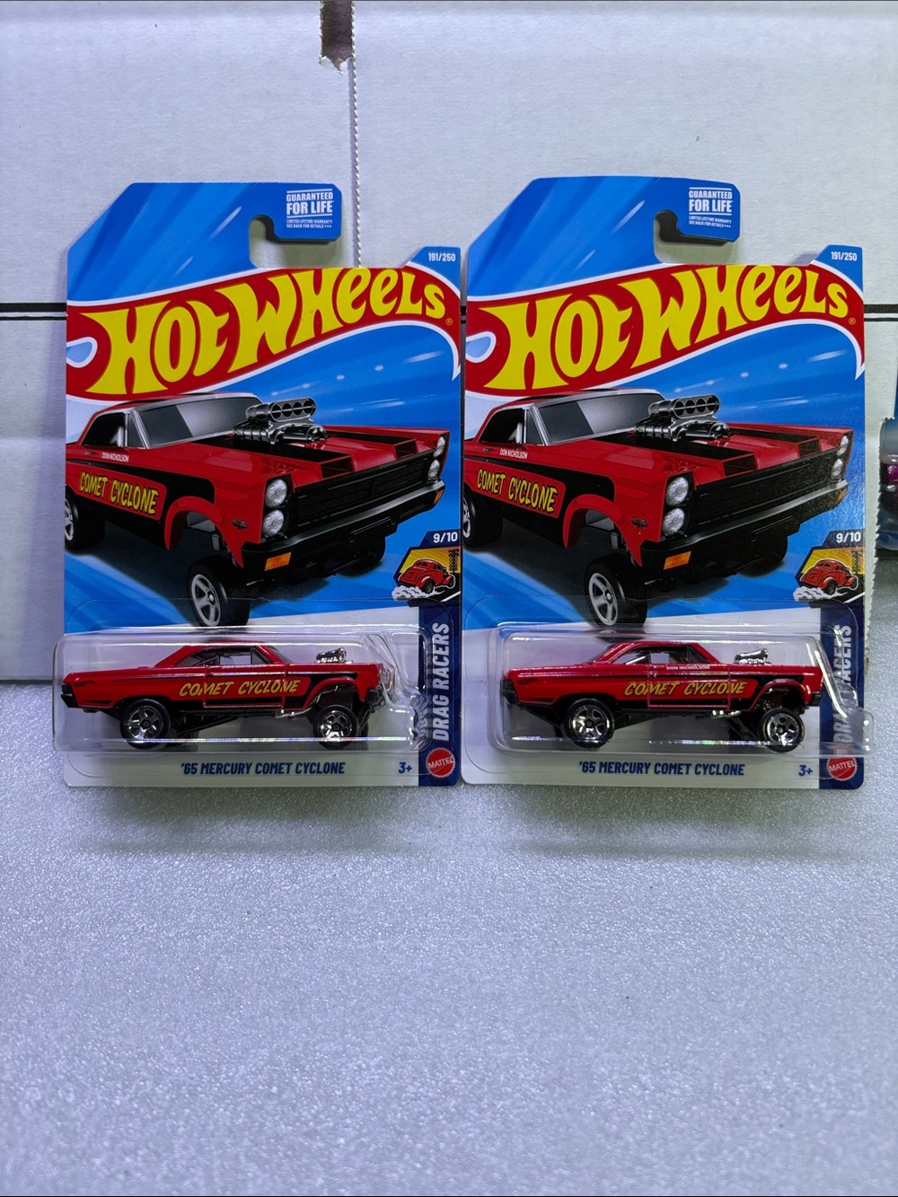 Hot wheels '65 Mercury Comet Cyclone lot of 2
